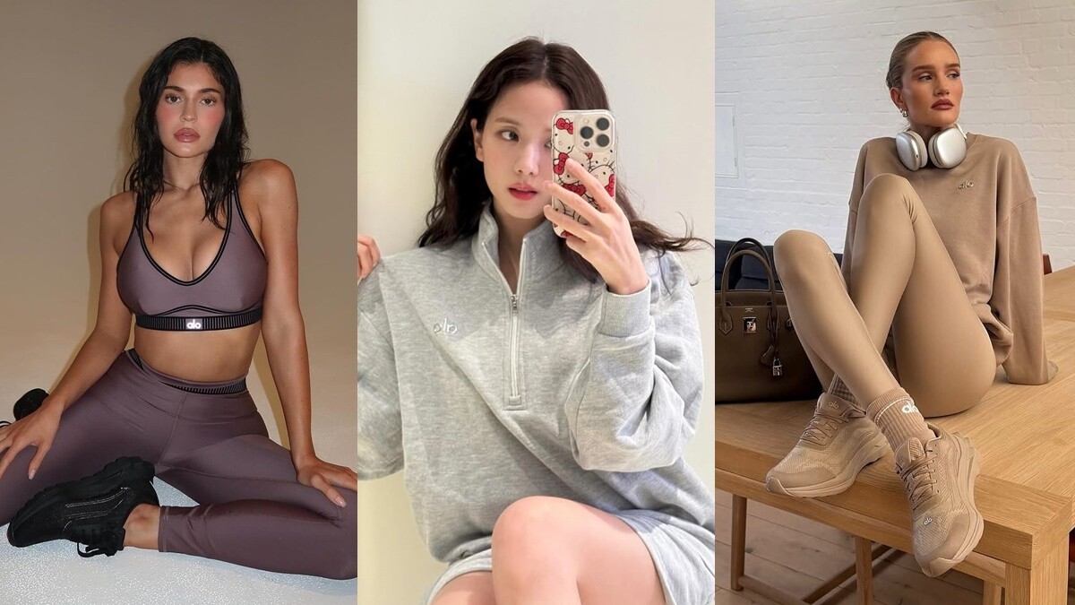 Jisoo代言的瑜伽服Alo Yoga紅什麼？從這些單品入手，跟上歐美名流的時髦穿搭