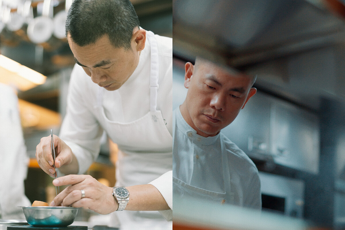 主廚在21年前就曾在列車上服務。