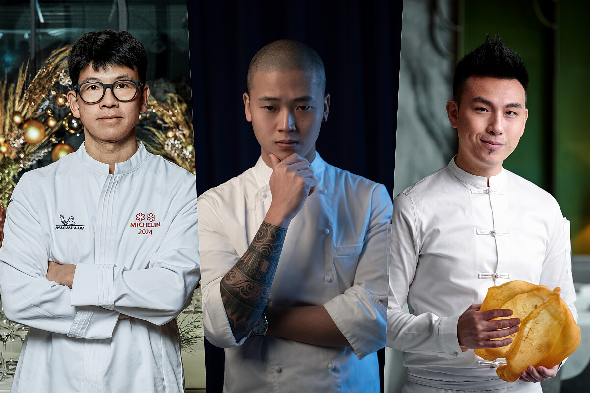 Chef Andr&eacute; f認為這三位主廚都不斷地在亞洲料理界持續突破界限。