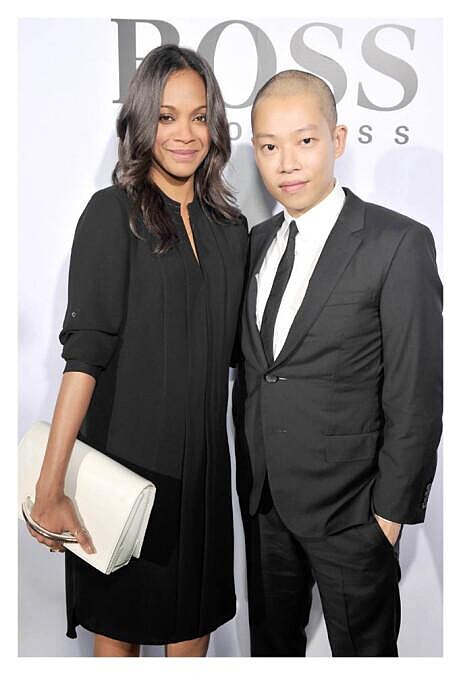 Zoe Saldana(柔伊莎達娜)and Jason Wu(吳季剛)