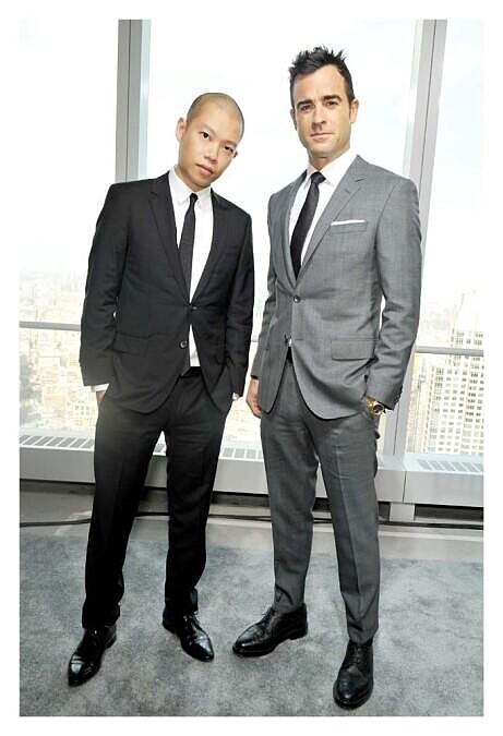 Justin Theroux(賈斯汀瑟魯斯) and Jason Wu(吳季剛)