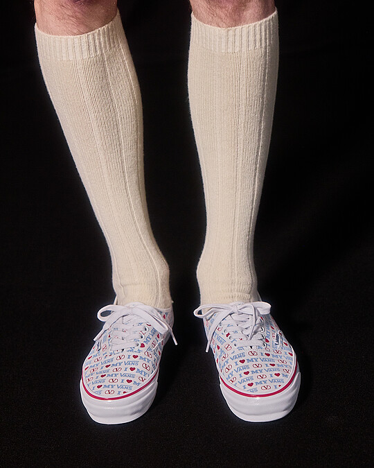 Valentino25FW驚喜出現與Vans聯名。