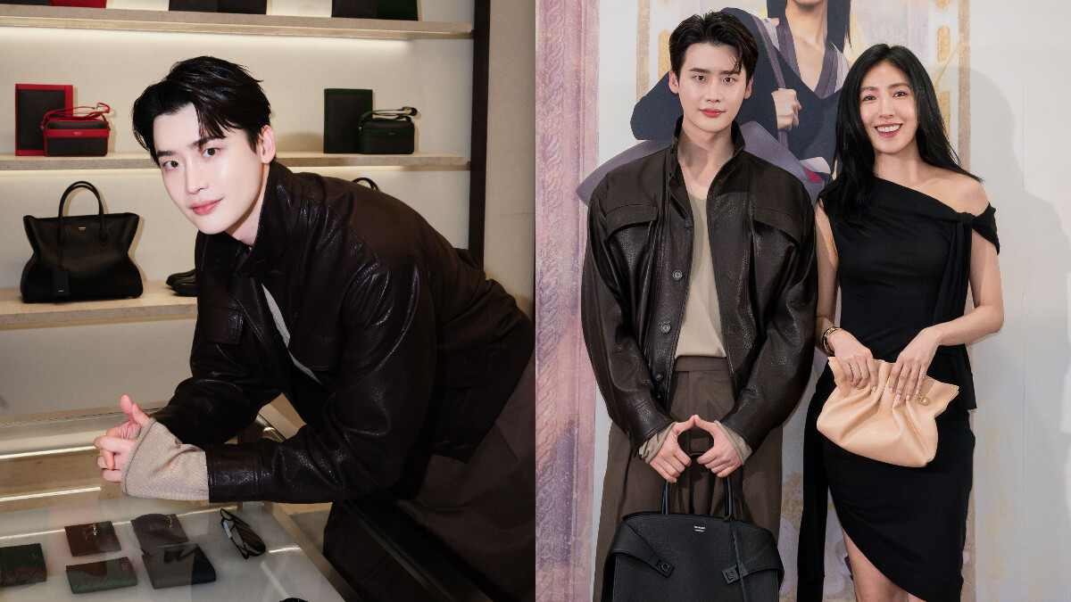 李鐘碩、楊謹華在Ferragamo全新台北101概念店同框了！同款皮衣、手袋詢問度飆高