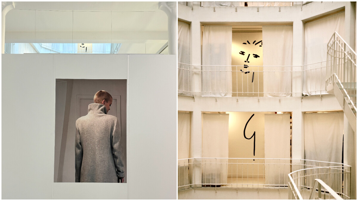 agn&egrave;s b以靜態預覽方式於總部發表2025秋冬系列作品。