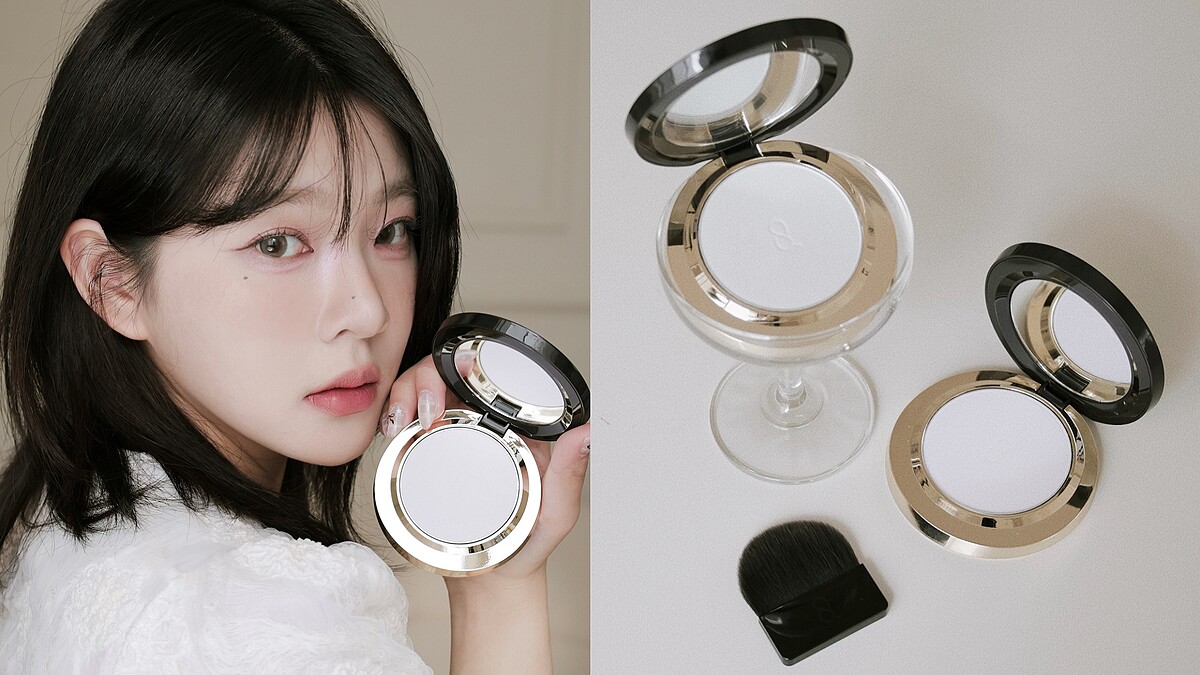 2025春夏，日系#大人感無垢肌最令人動心～SUQQU獻上最強定妝蜜粉餅，粗暗臉秒變仙女肌！林嫺試妝給滿分，從無垢肌底到眼頰唇都超喜歡！