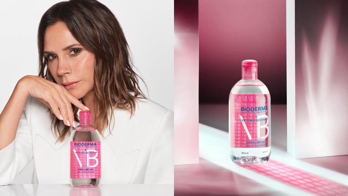 連維多利亞貝克漢都天天用！貝膚黛瑪卸妝水攜手Victoria Beckham推出30周年限定版