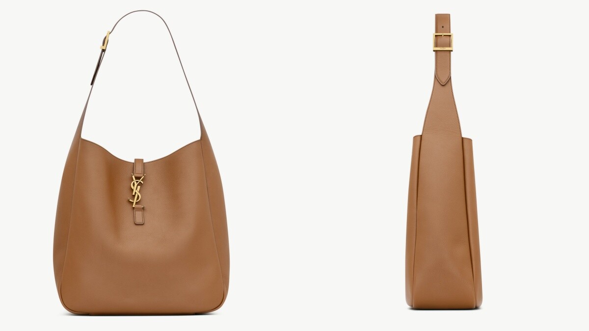 le 5 à 7粒面皮革柔軟大型手袋 NT98,950