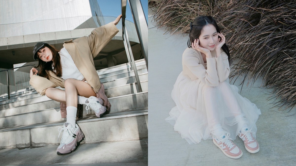 各大時裝、潮牌指定聯名！NB復刻回歸的寶藏美鞋1000 &amp;amp; T500，精緻女孩教你今年春夏如何隨性搭！ 