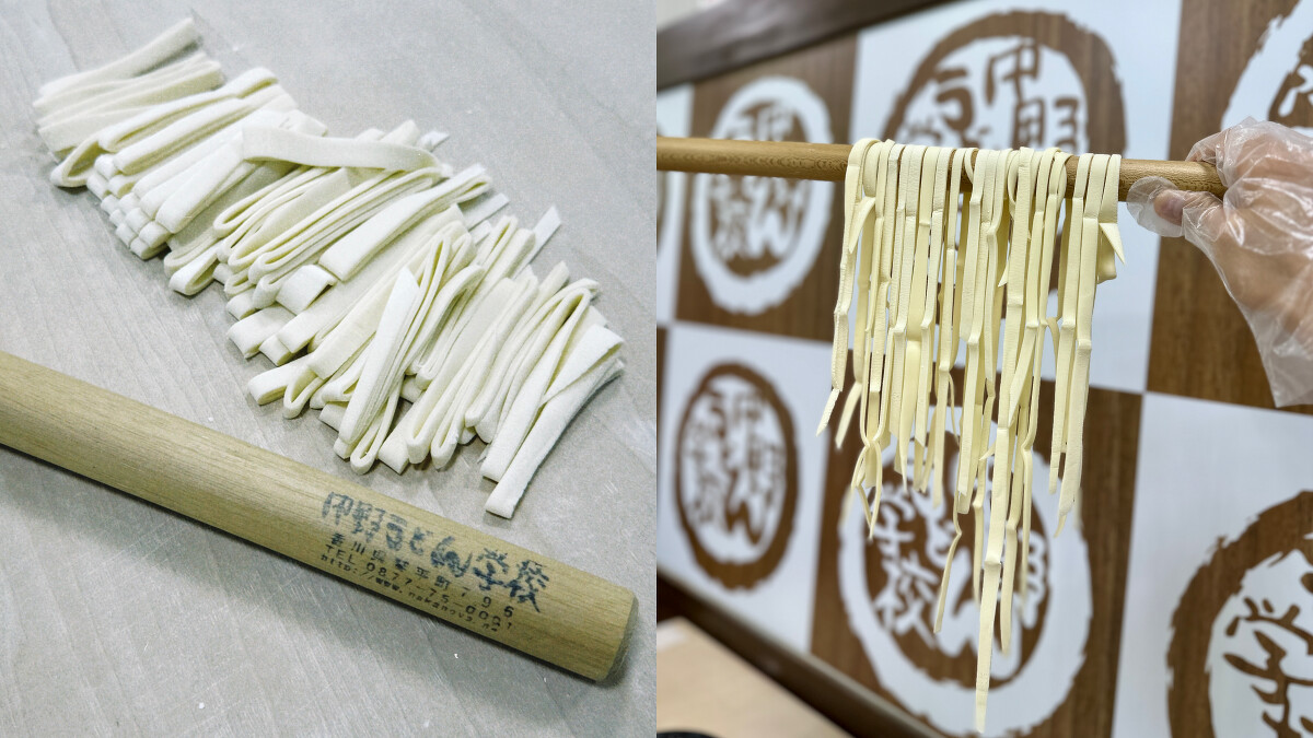 烏龍麵製作過程，Photo／Benny