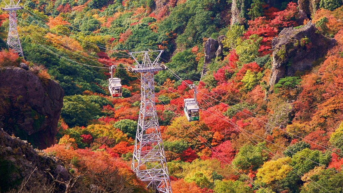 寒霞溪秋楓景色，Photo／www.my-kagawa.jp