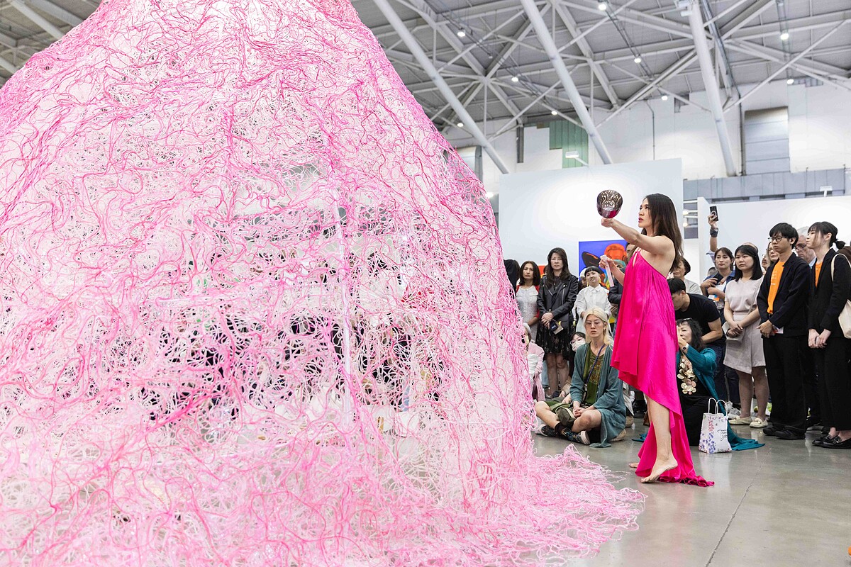 2024台北當代藝術博覽會。藝術家洪郁雯。