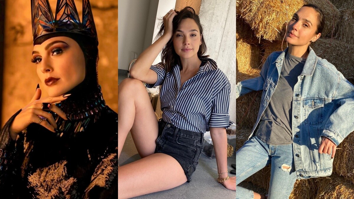 《白雪公主》蓋兒加朵Gal Gadot壞皇后美過公主！私服總是隨性舒適，時髦的不費力