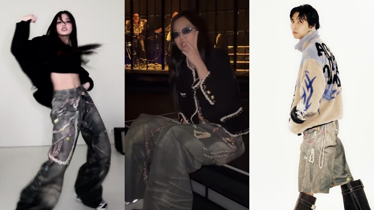 Jennie、Johnny都上身的「糖果鍊褲」！Acne Studios 3D印刷打造話題新寵