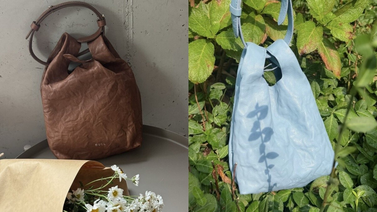 皮革皺皺包(小款)NT9,414