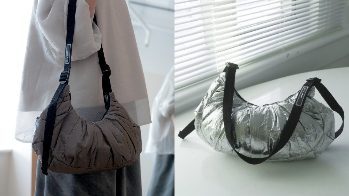 Miyansol韓國皺皺拉鍊水餃包NT3,265