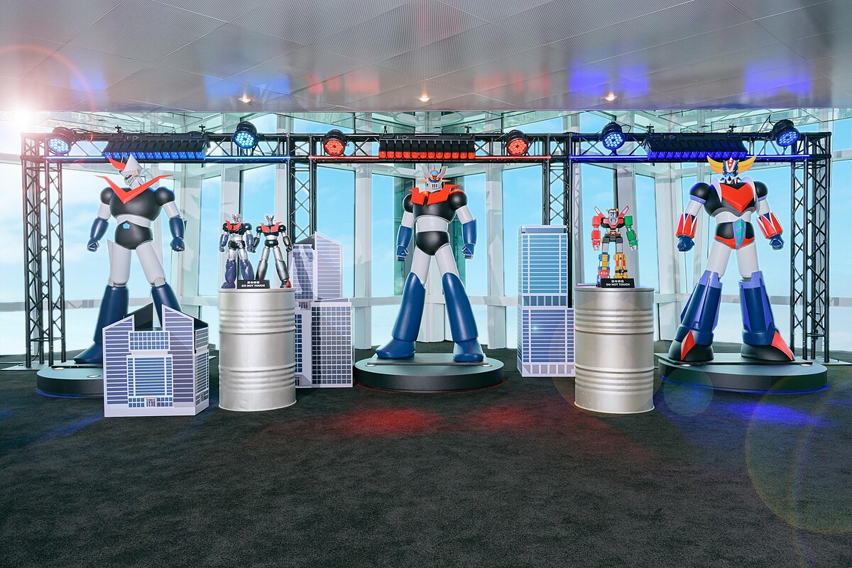 台北101超級機器人傳奇特展。