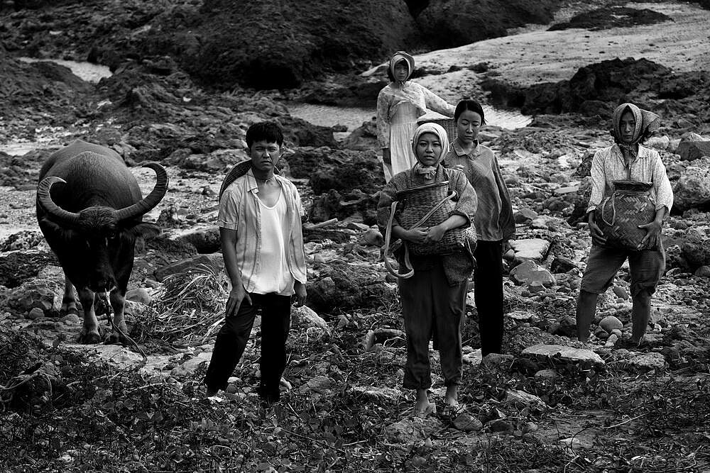 謝三泰,《火燒島:流麻溝十五號》,2018,影片,10分45秒,尺寸依場地而定。圖像由藝術家提供。