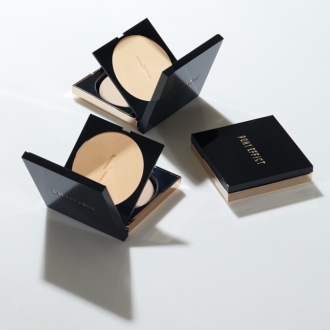 PONY EFFECT零粉感柔焦粉餅SPF30/PA+++(共3色)，NT1,200