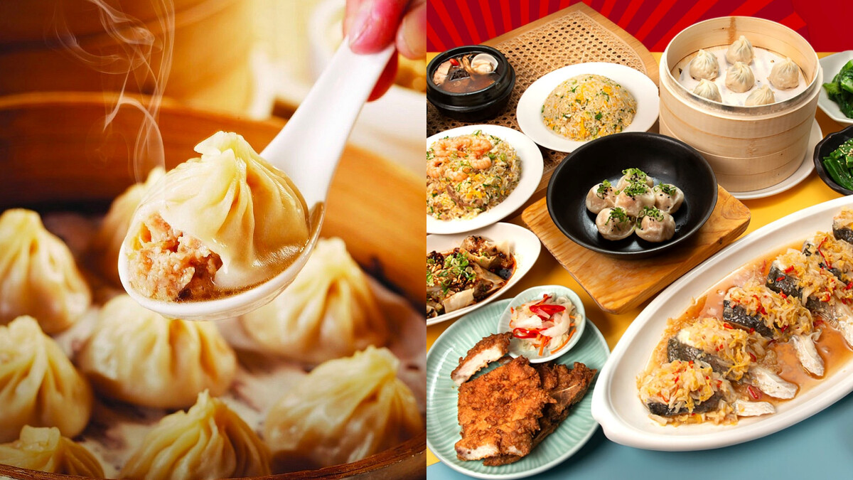 LaLaport南港美食｜漢來上海湯包的現蒸小籠湯包