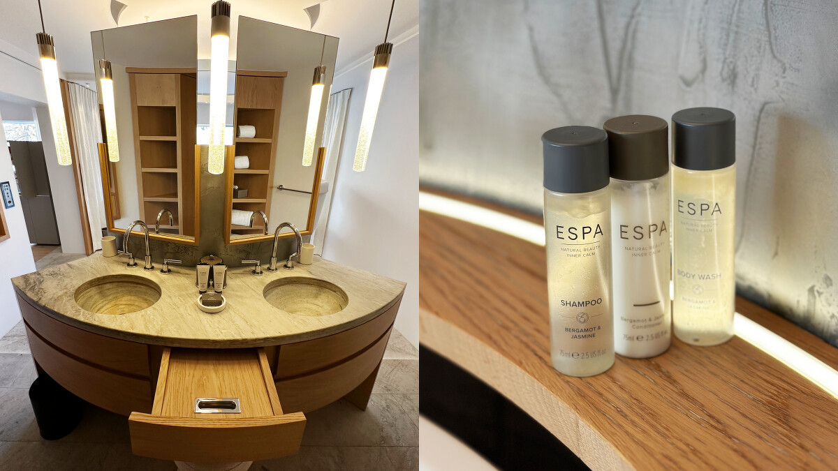 7132 Hotel SPA Suite衛浴空間、使用ESPA備品