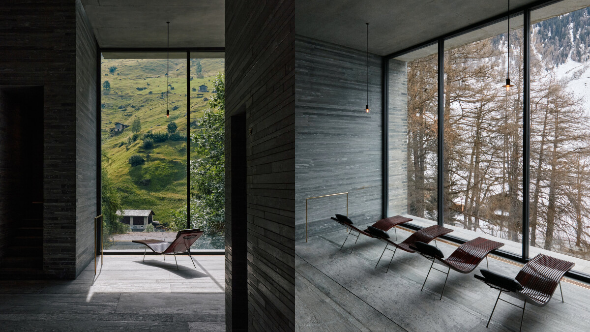 溫泉浴場7132 Thermal Baths室內空間