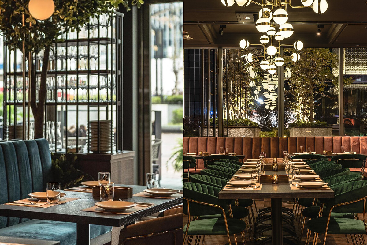 臺北知名直火料理餐廳「WILDWOOD」空間。