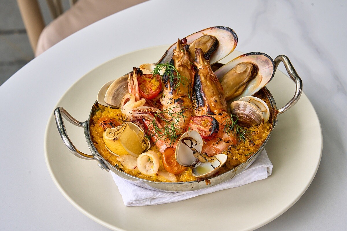 「托斯卡尼海鮮飯」。