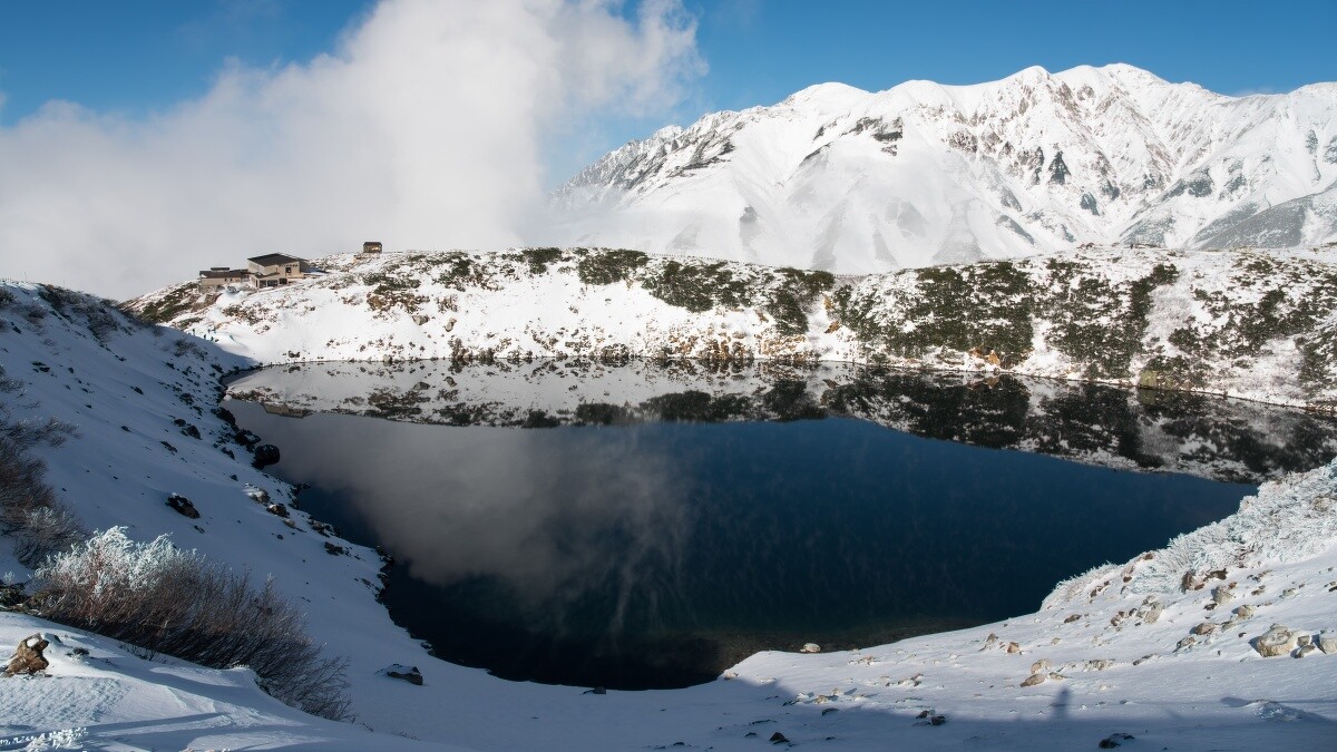 立山黑部/黑部立山景點:最美火山湖「禦庫裡池」