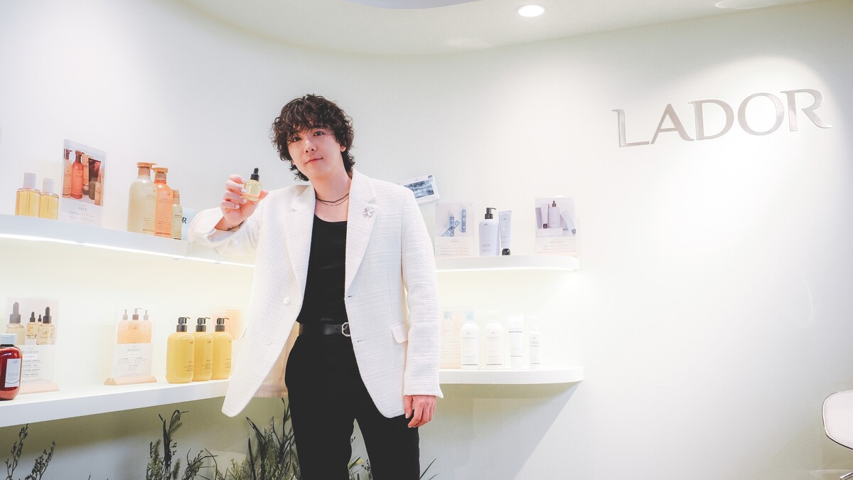 韓國人氣樂團FTISLAND主唱李洪基來台參加LADOR快閃店活動。