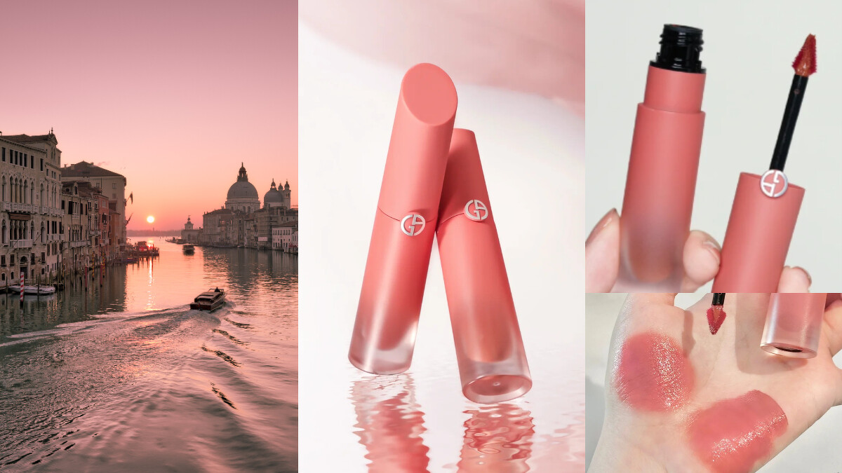 圖片來源: 小紅書 | 奢華絲緞訂製水唇釉 威尼斯日出限定版｜定價1,600元