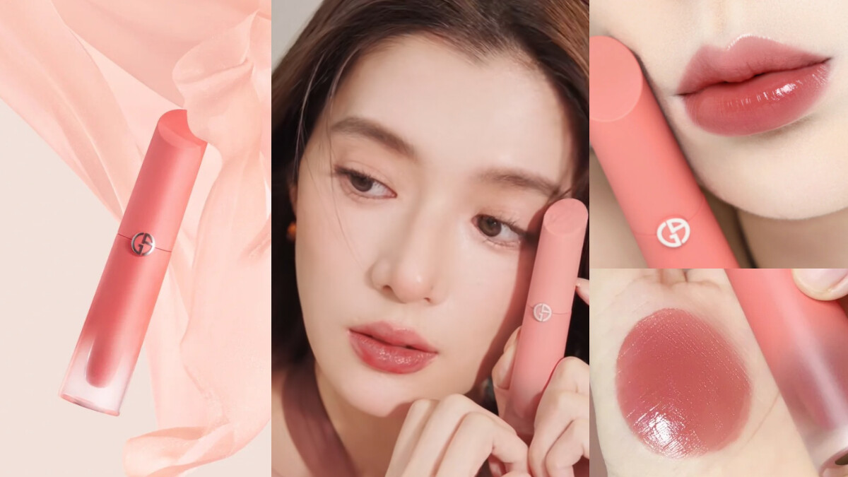 圖片來源: 小紅書 | 奢華絲緞訂製水唇釉 威尼斯日出限定版 #19黎明粉棕｜定價1,600元