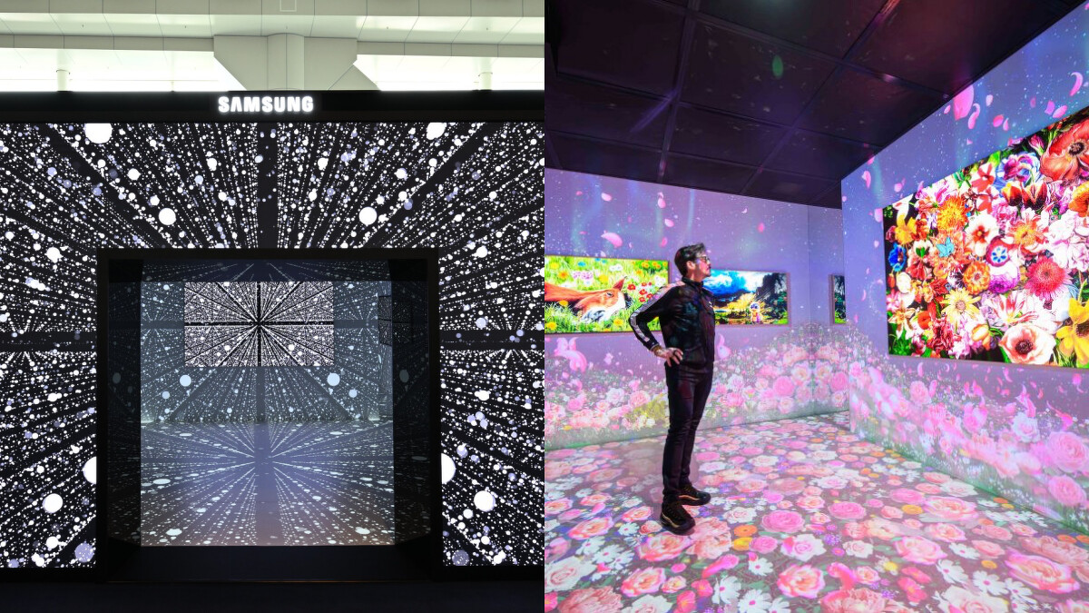 2025香港巴塞爾藝術展三星互動展區、藝術家Marc Dennis