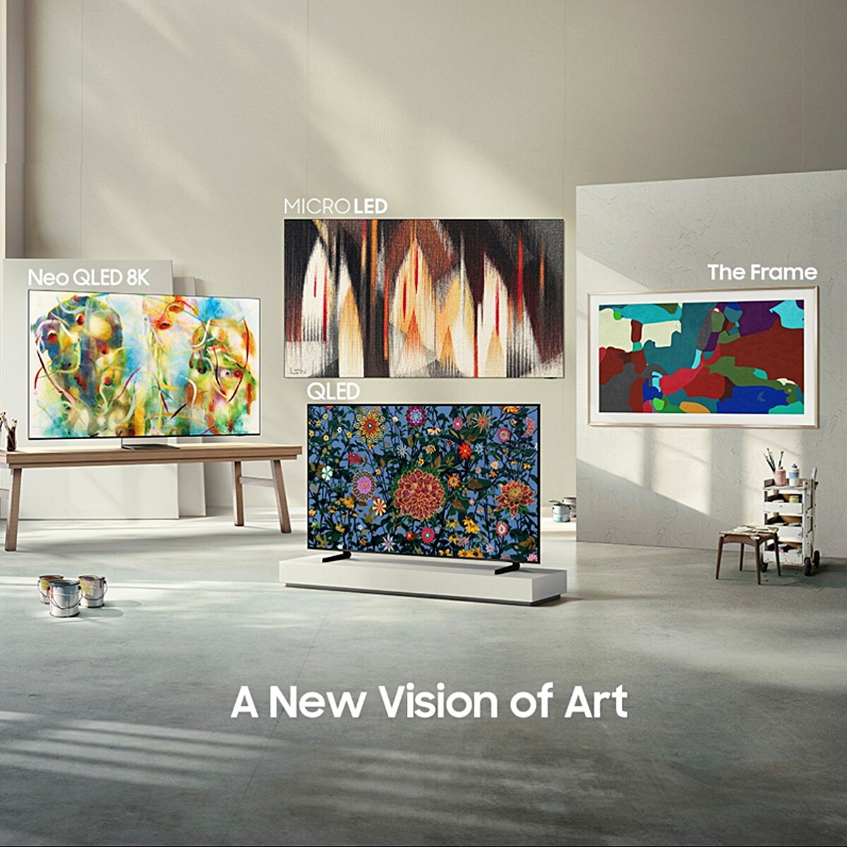 「藝術市集」功能支援更多三星顯示器系列