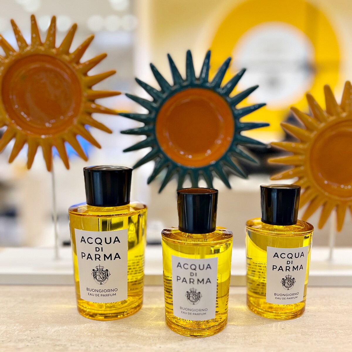 Acqua di Parma早安淡香精形象照。