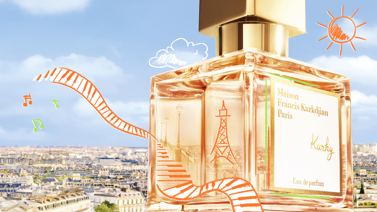 Maison Francis Kurkdjain Kurky柯奇淡香精主視覺。