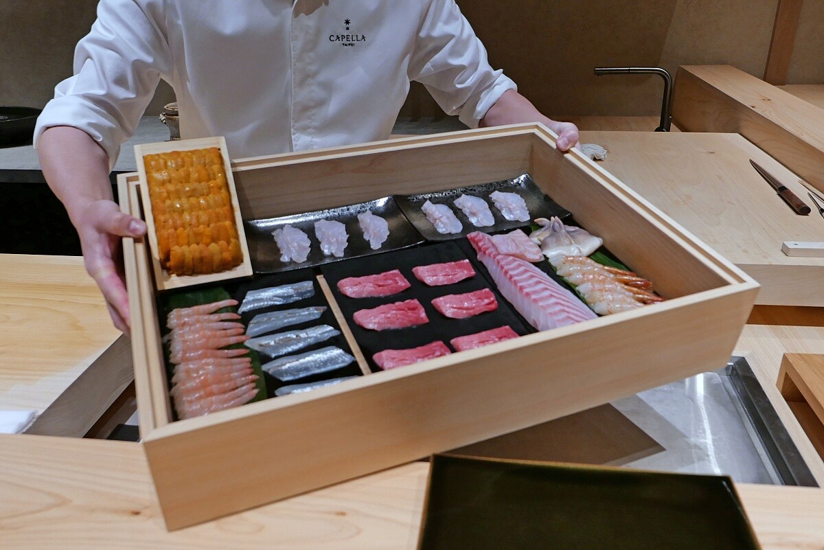 食材約有95% 自日本空運來台。