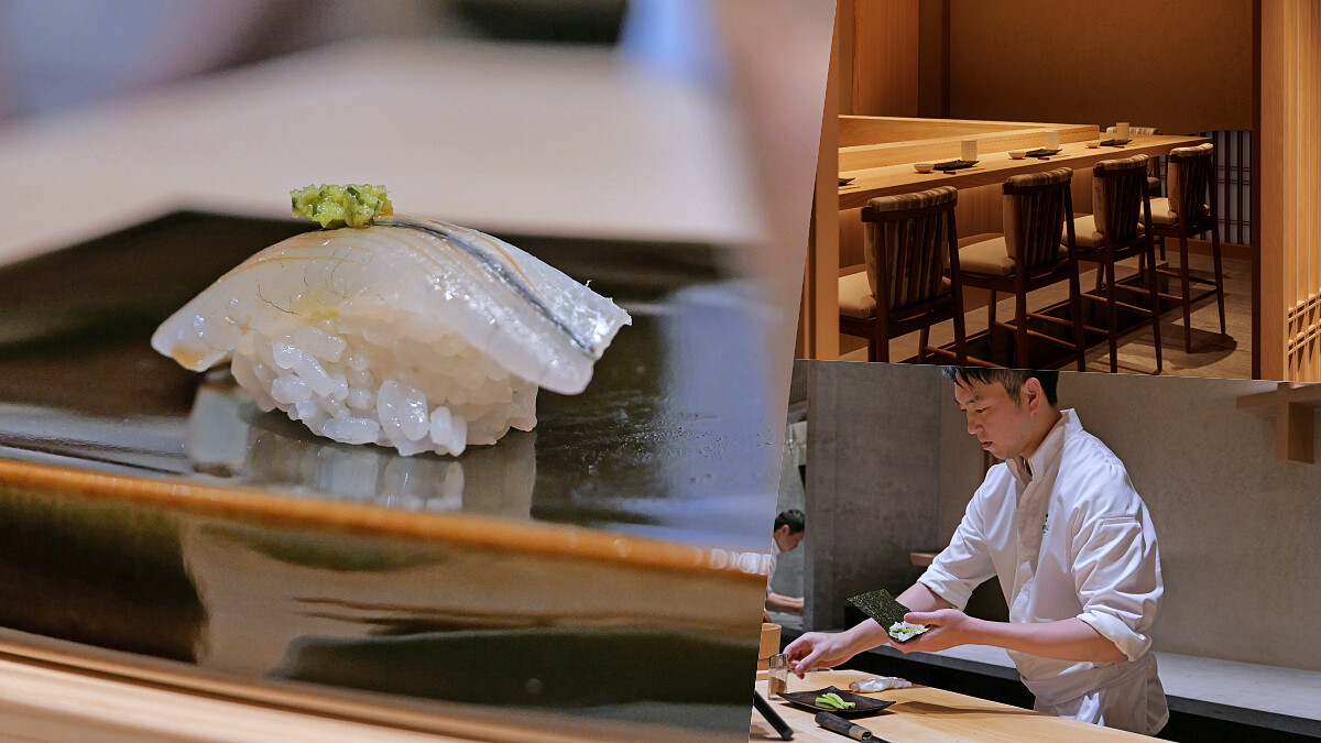 臺北嘉佩樂「Mizue」日料餐廳登場，師承關西壽司之神以極簡刀工演繹旬味真髓