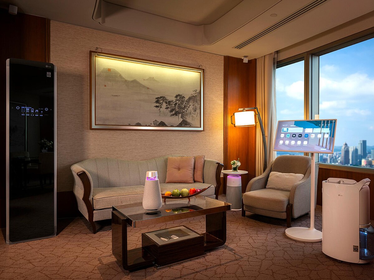台北遠東香格里拉攜手台灣LG電子，打造節能環保的智慧科技新旅程。