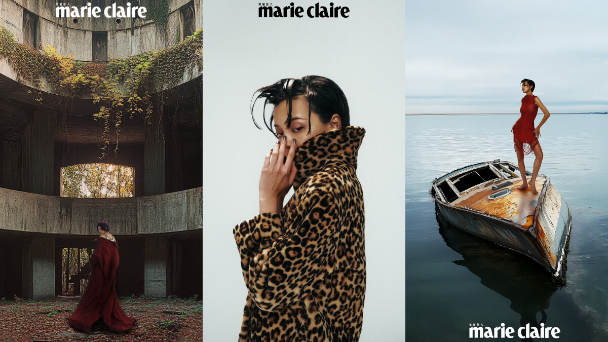 「對我來說，永續是一種責任，也是一種風格。」Kiwi Lee 李函出演美麗佳人四月號「共生幻境」時裝大片