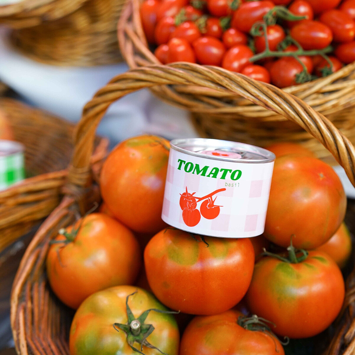 to:from蔬果市場罐頭香氛蠟燭-番茄佐羅勒150g，NT990