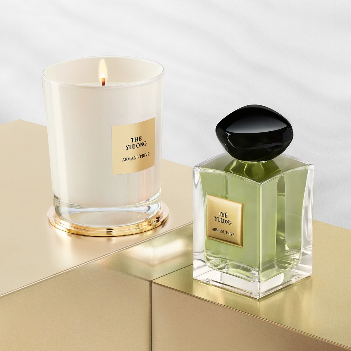 亞曼尼ARMANI/PRIV&Eacute;高級訂製淡香水花園系列-香格里拉茶園香氛蠟燭175g，NT3,500