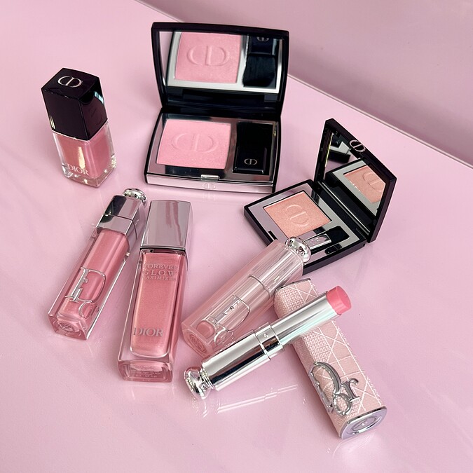 迪奧TUTU粉漾芭蕾系列情境圖。