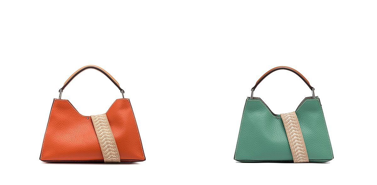 Aurora梯形皮革包，NT15,900。