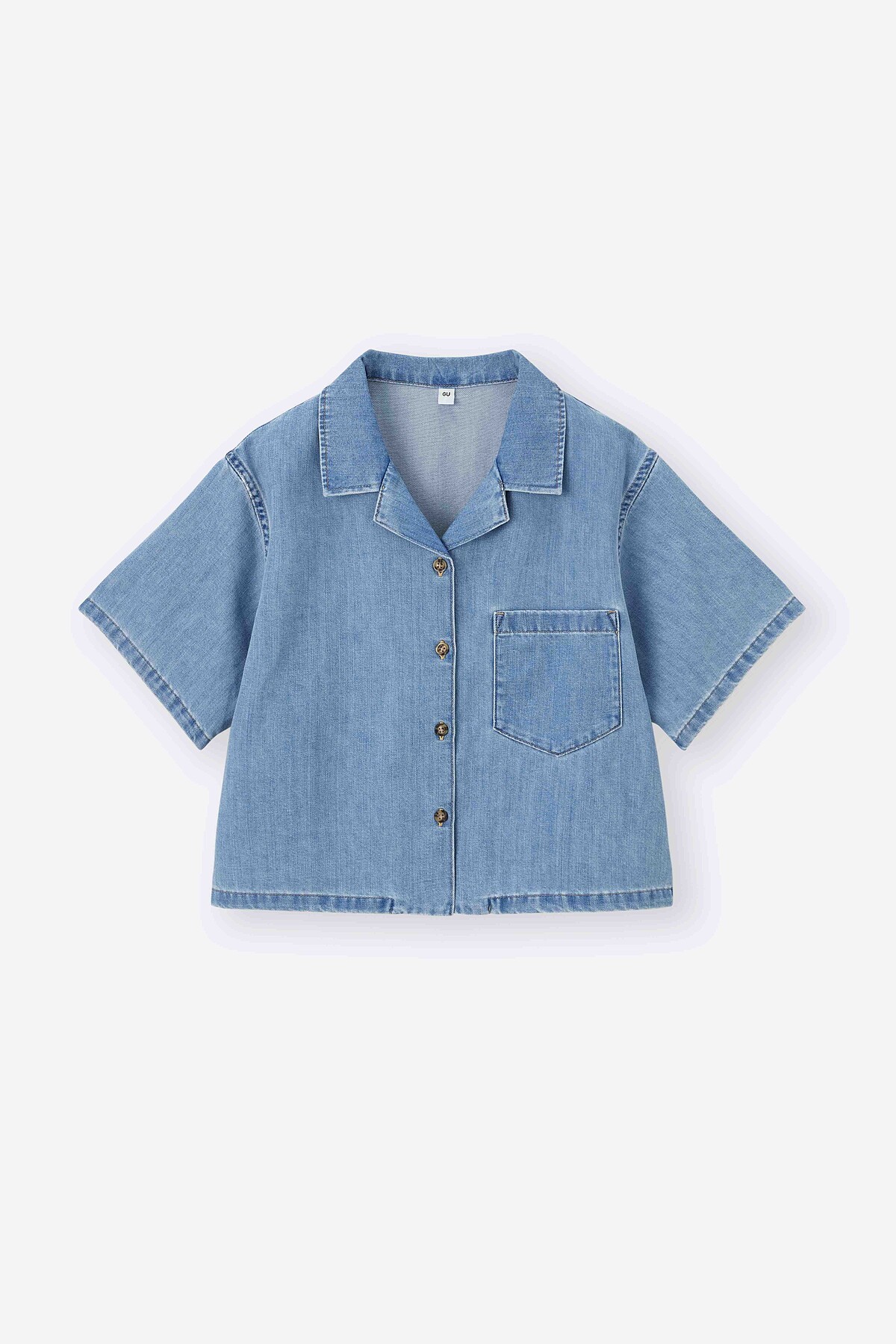 女裝輕型牛仔開領襯衫_售價790