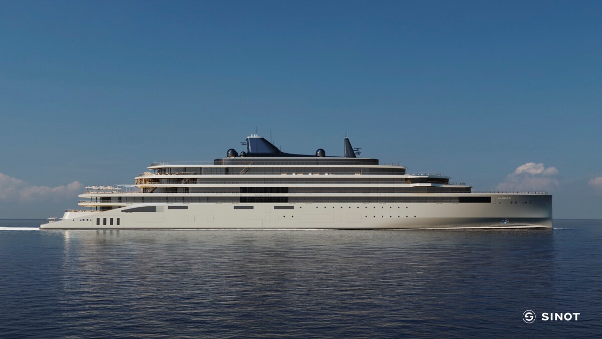 首艘機動遊艇「Amangati」正式亮相。