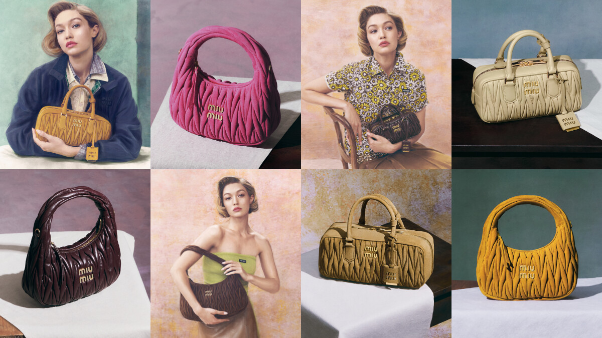 獨家專訪：超模Gigi Hadid：「我代表每一種女人」完美化身20世紀上流社會名媛演繹Miu Miu最新廣告