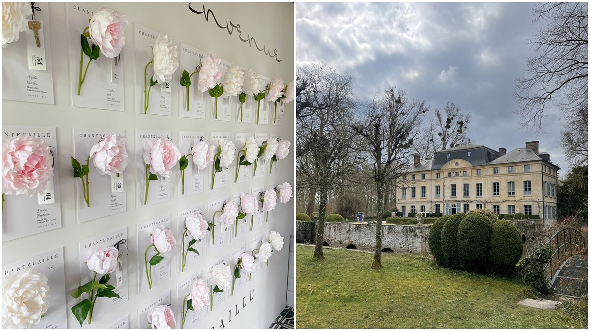 新品上市活動位於法國Domaine de Primard莊園