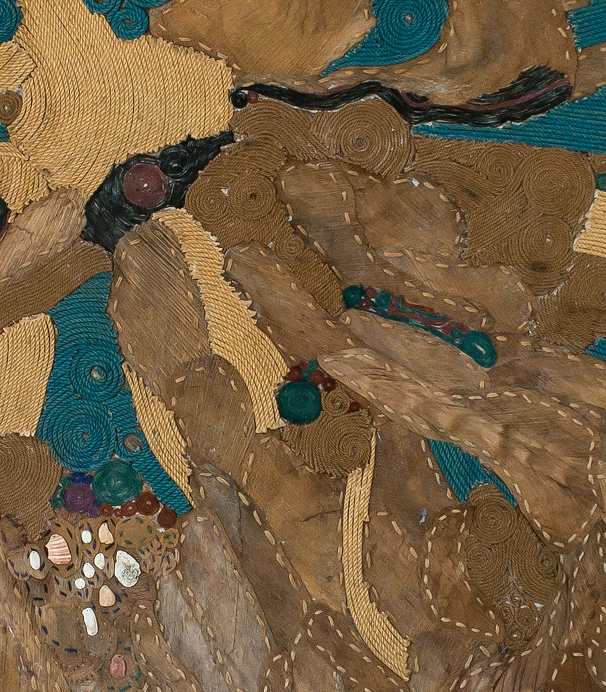 生命記憶的碎形圖靜靜等待（局部）｜&copy; 版權屬藝術家所有