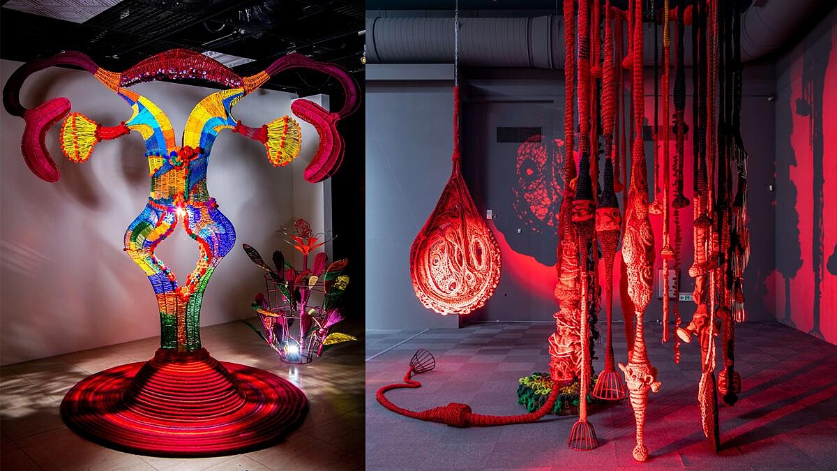 Art Talk｜魯凱族藝術家安聖惠：「部落裡大家覺得颱風不見得是壞事，把不好的東西帶走，還是有生機。」