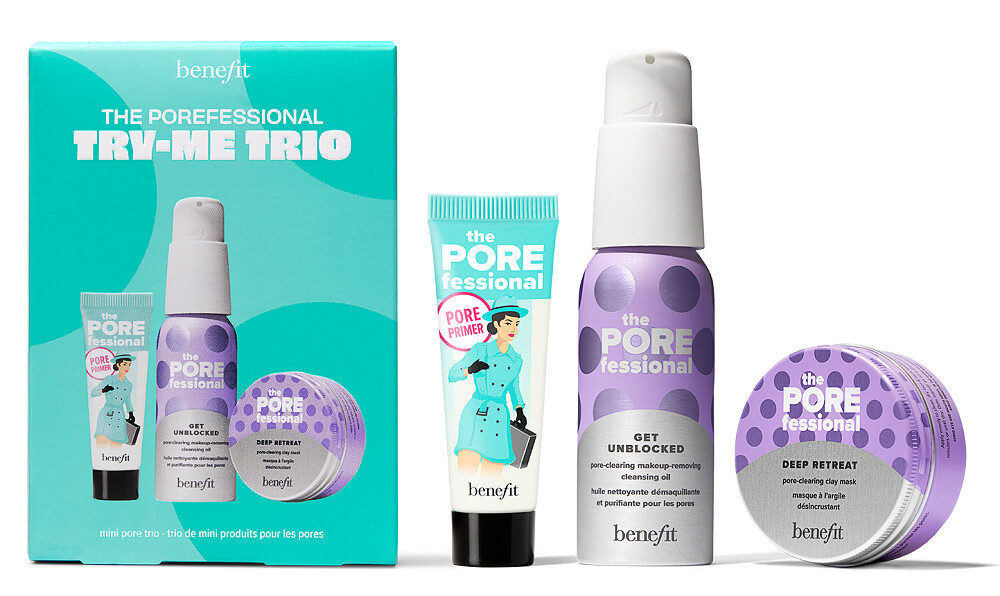 benefit毛孔妝前保養組
